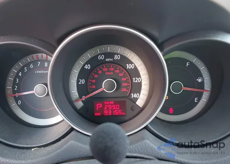 2010 Kia Forte Ex z USA, uszkodzony, nr VIN KNAFU4A2XA5218437